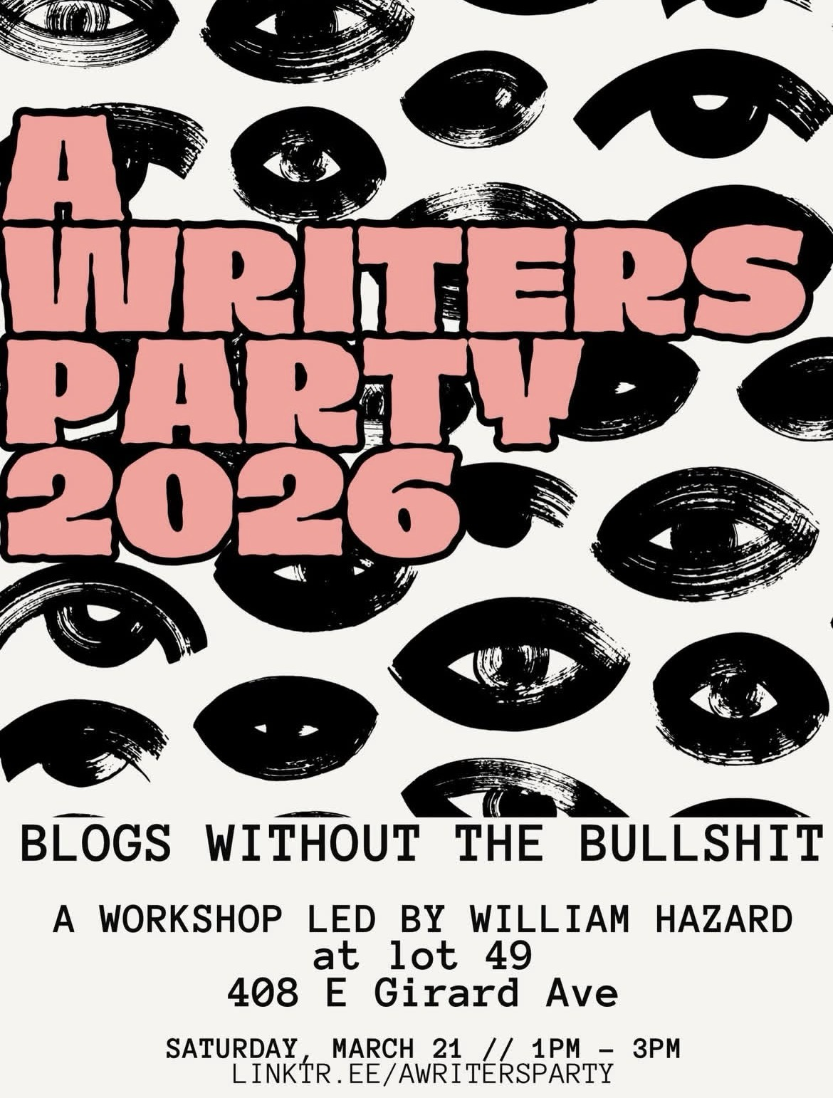 blogs without the bullshit event flyer